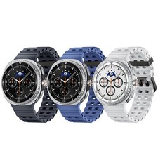 For Samsung Galaxy Watch8 Classic 46mm/Watch8 40/44mm Silicone Breathable Band