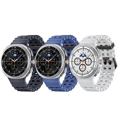 For Samsung Galaxy Watch8 Classic 46mm/Watch8 40/44mm Silicone Breathable Band 