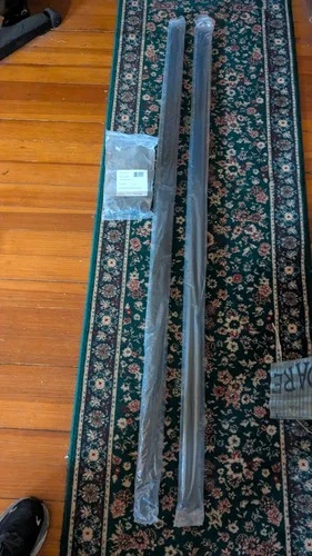 Yakima HD Track 60' Car Roof Top Rack Mounting System w/CapNuts, Black(Open Box)