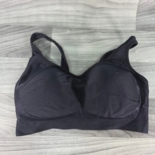 Truekind Daily Comfort Wirefree Shaper Bra Black Size XL NWT