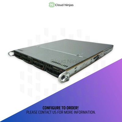 Cloud Ninjas ARA-4LS 1U 4 Bay Server AMD Ryzen 9 7950X3D 16 Core