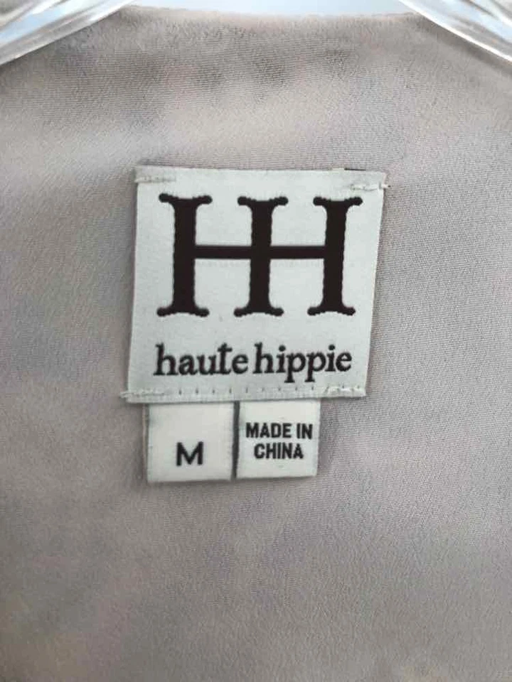 Maxi Vestido Sin Mangas Haute Hippie Verde Talla Mediana Usado Foto 3 de 3