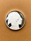 2009 BUFFALO & INDIAN HEAD Round 1oz .999 Fine SILVER Proof & Matte Finish!