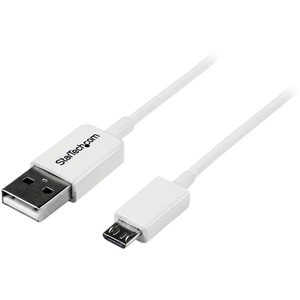 Startech 1M White Micro Usb Cable A To Micro B Cable for Cellular Phone Camera H