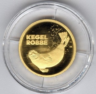 Deutschland 20 Euro Gold 2022 Kegelrobbe Mz G Serie „Rückkehr der Wildtiere“