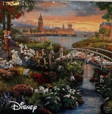 Ceaco Puzzle Disney Thomas Kinkade 2017 101 DALMATIONS 750 Piece 24x18 inch