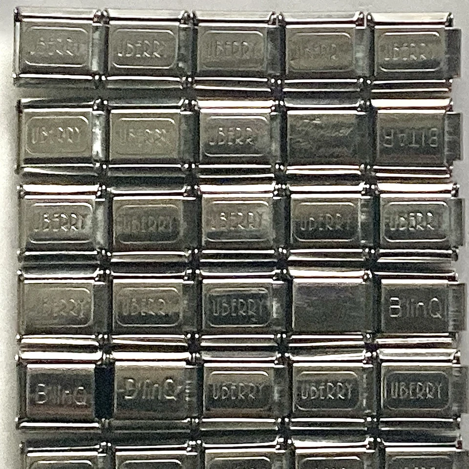 Lote de 50 piezas DIJES ITALIANOS 9 MM #338 al por mayor nuevo stock antiguo nuevo en stock dijes fotográficos Foto 3 de 4