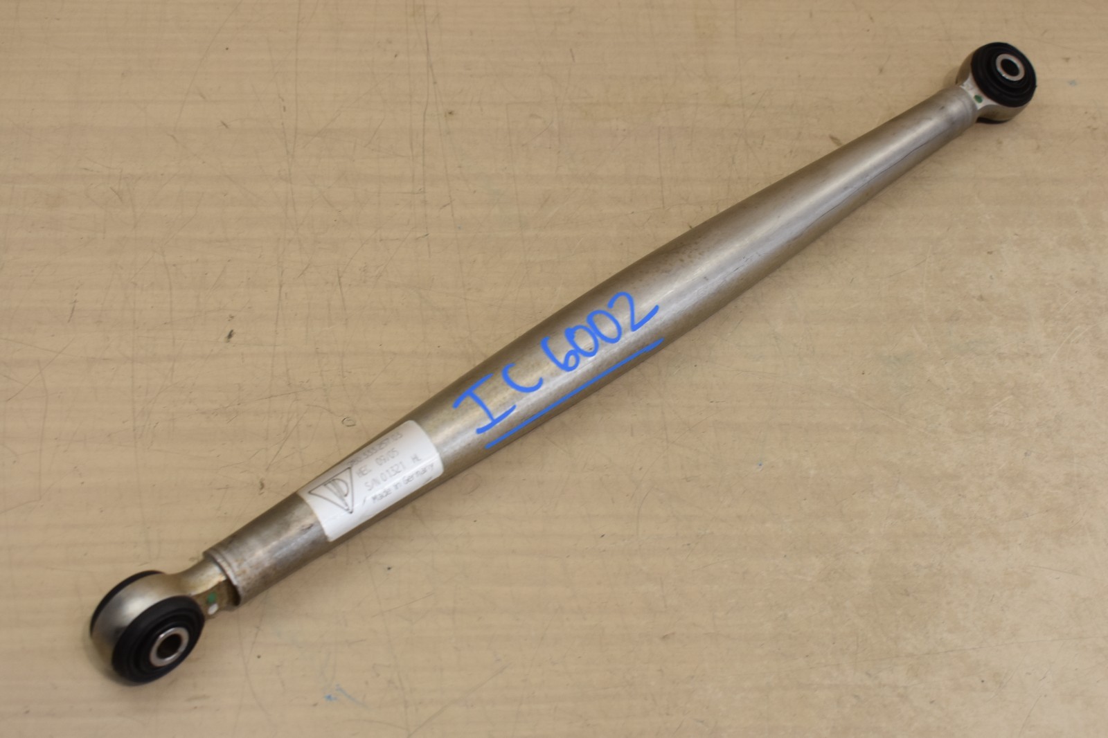 04-06 PORSCHE CARRERA GT REAR SUSPENSION PUSH ROD OEM LH LEFT 98033325703