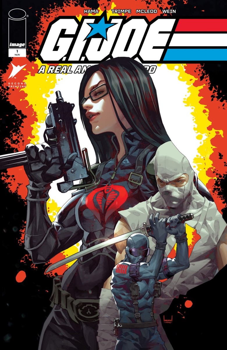 G.I. Joe, ARAH #1 FAN EXPO Exclusive Trade & Virgin Foil Combo Set