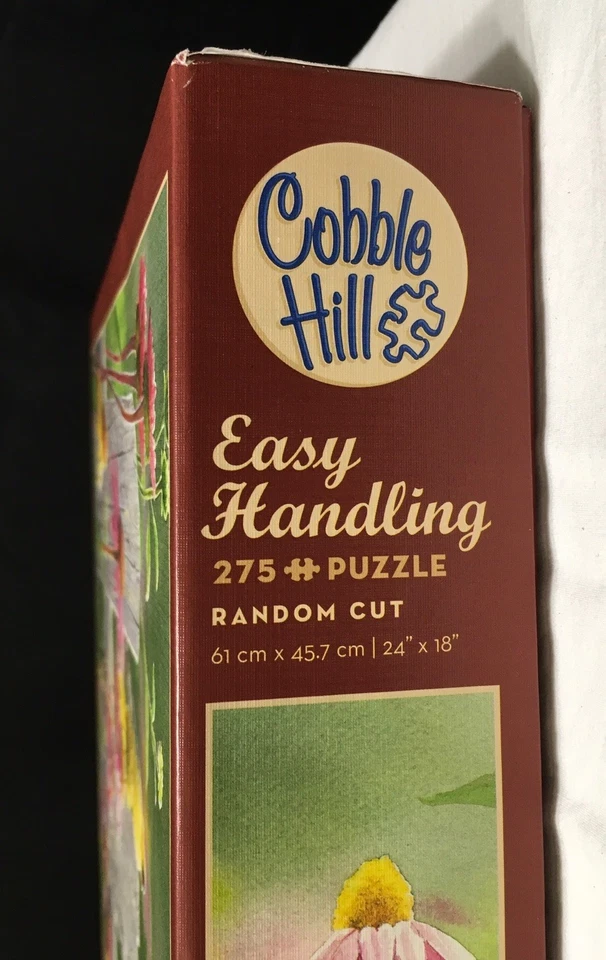 Rompecabezas Cobble Hill "Rosa y Dorado" Pájaros Flores 275 piezas Completo Sin Póster Foto 4 de 4