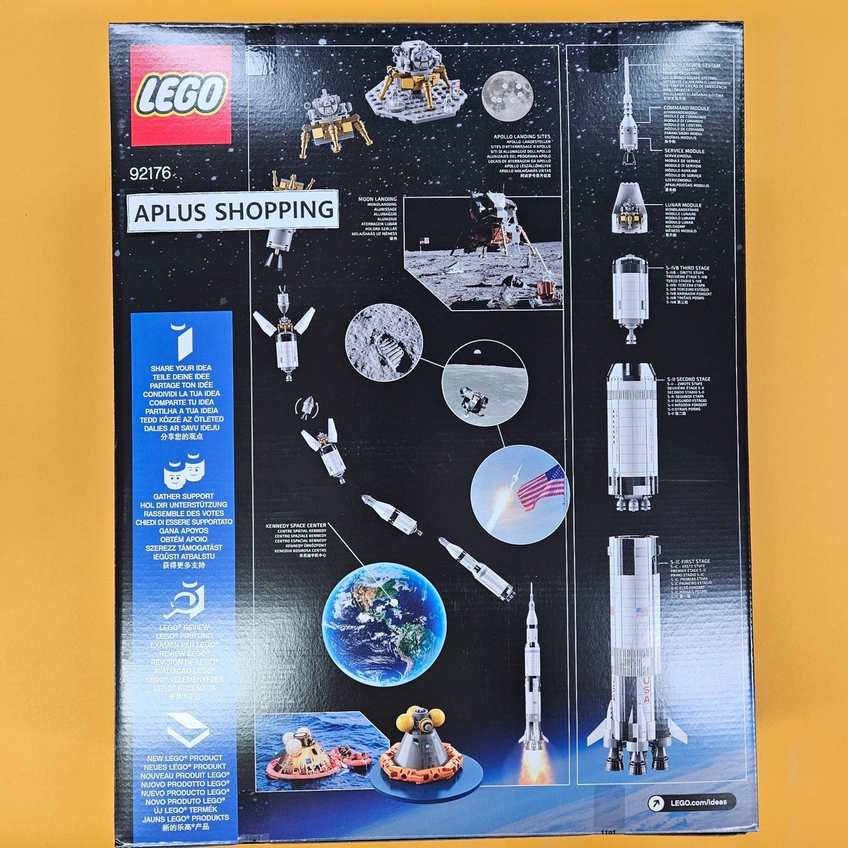 Lego 21309 / 92176 NASA Apollo Saturn V 1969pcs SEALED | eBay