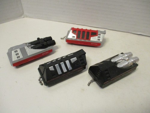 Vintage TYCO Slot Car TURBO TRAIN CARS - Lot of 4