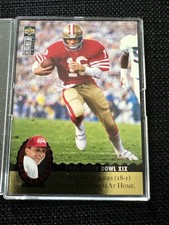 1995 Upper Deck - Multi-Product Insert Joe Montana Trilogy Joe Montana #MT7