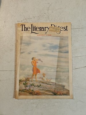 The Literary Digest Magazine. September 17, 1929