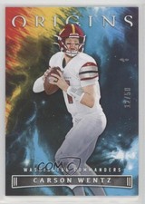 2022 Panini Origins Turquoise 12/50 Carson Wentz #95 1p5