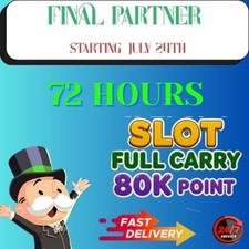 MONOPOLY GO Final Partners Event - 72 hours  ...