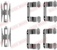 ZubehöRsatz Scheibenbremsbelag Quick Brake 109-1618 FüR Matrix Elantra Hyundai 3