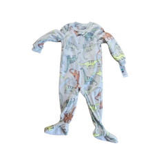 Carter  s Baby Toddler Boys Fleece Footed Pajamas 2T Dinosaur Print 4407