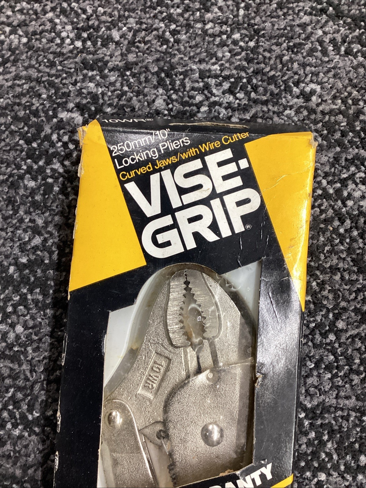 Vtg Vise-Grip Peterson Dewitt USA Original 10WR Locking Pliers in Original Box