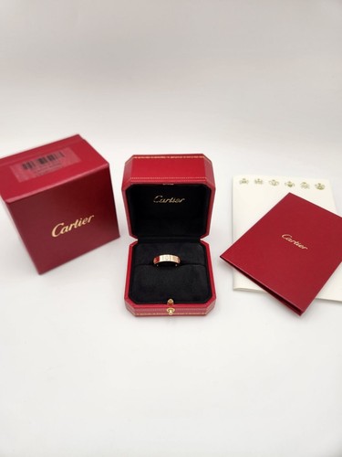 Cartier Love Ring Classic 3P Width 5.5 Pink Gold 60 130707698 - Picture 5 of 12