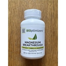 NEW！Bioptimizers Magnesium Breakthrough supplement | 7 essential forms - 60 caps