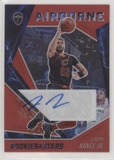 2020-21 Panini Chronicles Airborne Signatures Red Prizm Larry Nance Jr Auto 0w8