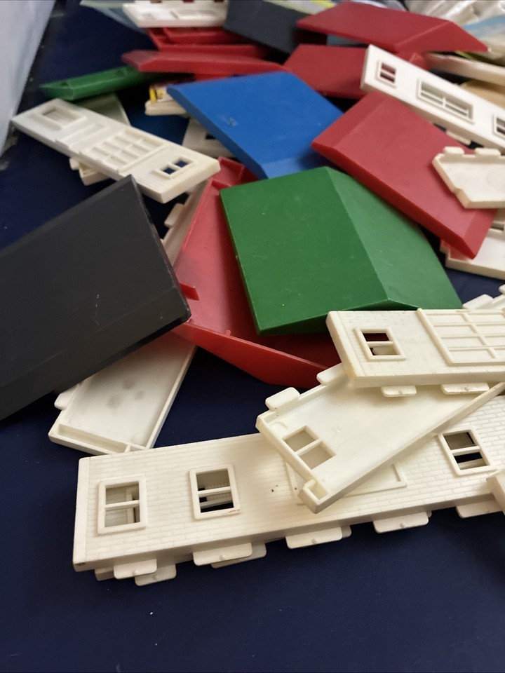 Structural Framing Color Vintage Plasticville U.S.A. O/S Scale Building & Structure Parts ...