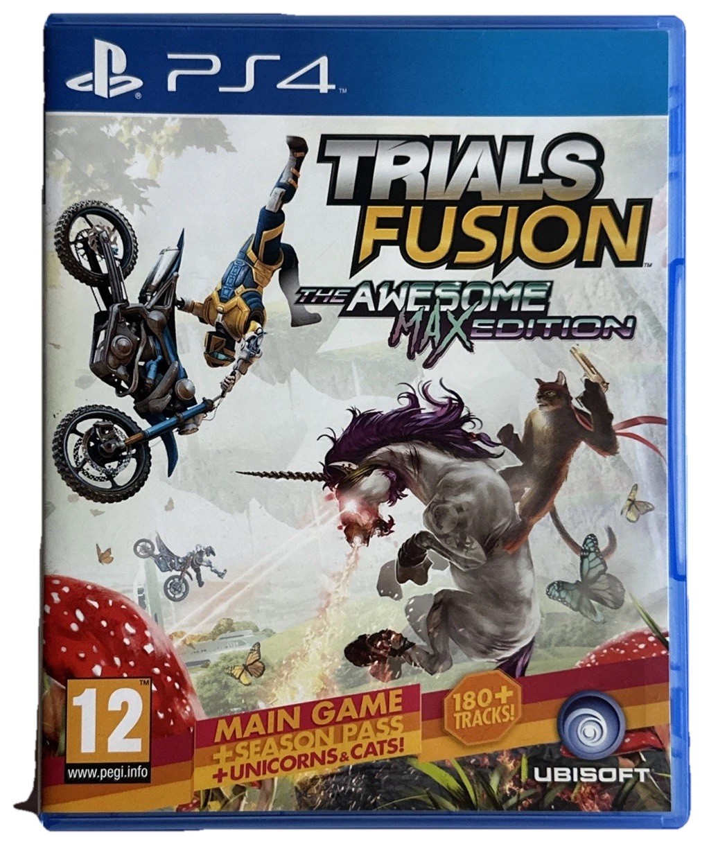 Trials Fusion The Awesome Max Edition Sony PlayStation 4 PS4 PS5 Motorcycle Game
