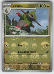 Fraxure (Poke Ball Pattern) 069/086 Scarlet & Violet: Black Bolt