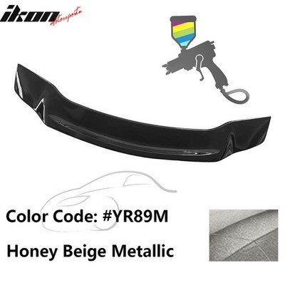 Fits 13-15 Honda Civic 9th Gen R Style Trunk Spoiler ABS Painted #YR89M Beige