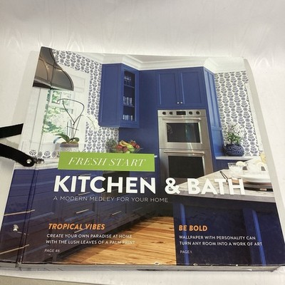 Wallpaper Book Kitchen Bath 16×16 Scrapbook Junk Journal Bold Tropical