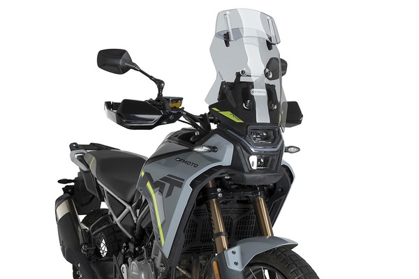 Puig Touringscheibe Mit Visier FüR Cfmoto 450MT (Bj. 2023-2026) - Transparent-image