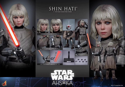 HotToys TMS124 1/6 star wars Shin Hati Action Figure Model In Stock NEW