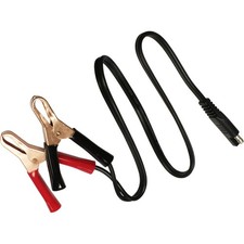 3 Pack EBC Battery 2ft Alligator Clip to SAE Quick Disconnect Charger Cable 12V