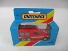 Matchbox Lesney Superfast SF57 Carmichael Commando- RED, blue window box