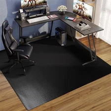 Office Chair Mat for Hard Floors, 48"x60" Anti-Slip Waterproof Floor Protecto...