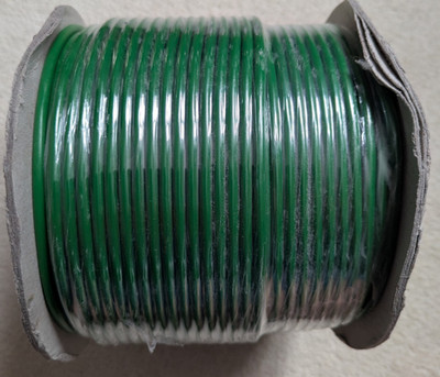 13/0,2mm Kx Thermoelement Verlängerungskabel PVC isoliert geschirmt GRÜN 100M Rolle