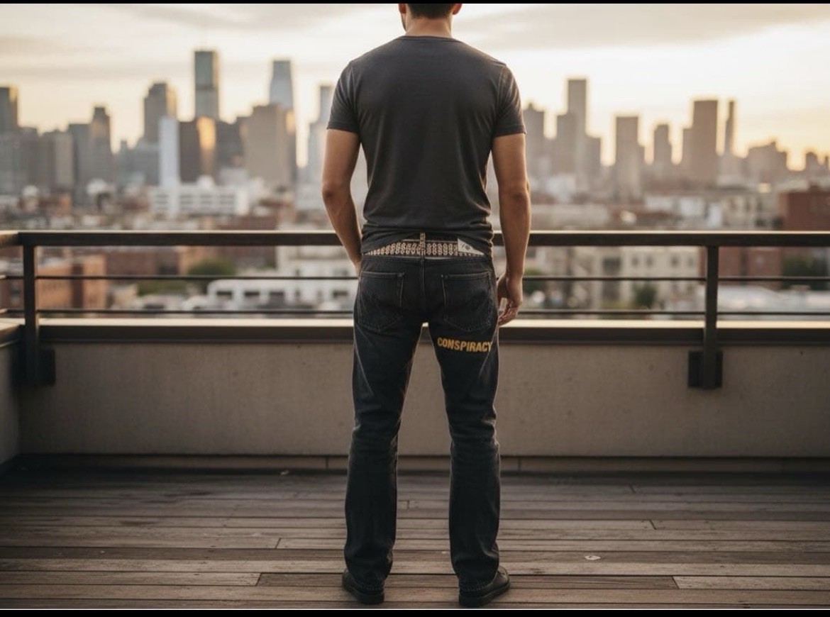 デニム/ジーンズ NEIGHBORHOOD STUSSY BONEYARDS NBHD Stussy x Neighborhood BONEYARDS CONSPIRACY Denim Jeans Black S