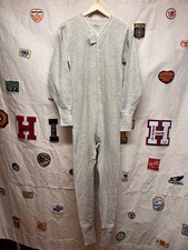 Vtg JC Penney 100 Wool Thermal 1930s Body Long John Underwear Union Suit 40 NWT