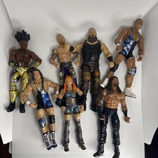 WWE Elite Wrestling Figure Bundle X7