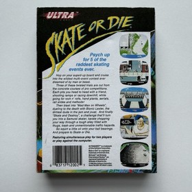 Retro Vintage 3D Skate or Die Nintendo NES Game Box Refrigerator Magnet