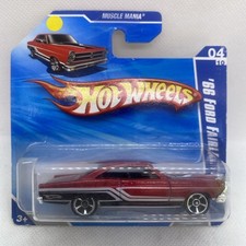 Hot Wheels 66 Ford Fairlane GT Muscle Mania Red 2010 090/214 Sealed