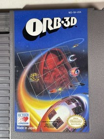 Orb 3D Game Cartridge ONLY NES Nintendo Entertainment System Tested & Working