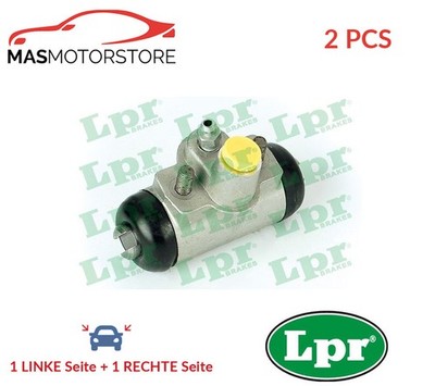 RADBREMSZYLINDER TROMMELBREMSE PAAR LPR 4347 2PCS I FÜR HONDA CIVIC IV