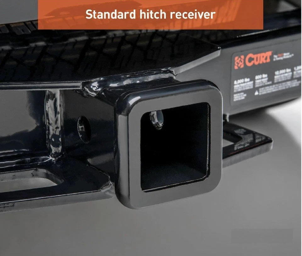 Curt Class 3 Trailer Hitch & Wiring for 2000-2003 Ford Ranger Foto 4 de 4