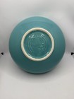 Vintage Fiesta Ware Serving Plate in the color turquoise 9” X 3” Tall — photo 4