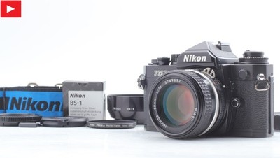 【Fast neuwertig+++ mit Riemen】 Nikon FM3A Filmkamera + Ai-s 50mm f/1.4 Objekt...