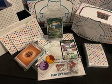 Pokemon 151 Elite Trainer Box *No Packs* Snorlax Promo, Card Sleeves, Dice +