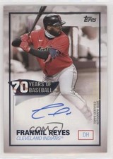 2021 Topps 70 Years of Baseball Auto Franmil Reyes #70YA-FR Auto 5w7
