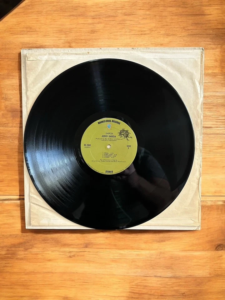 Jerry Garcia – Garcia LP (1972) WB 1st Press Ultrasonic Clean Green Island - Image 4 of 4